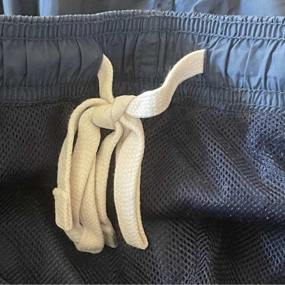 AMERICAN EAGLE vintage track pants size large blue with orange and white stripe - Picture 8 of 8